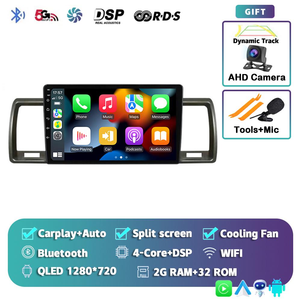 

Android 14 Carplay Auto для Toyota Hiace 2004-2019 Автомобильный Радио Мультимедиа Видео Плеер Головное Устройство GPS Навигация Стерео 2din 2 DIN