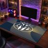 Villarreal FC Theme Pattern Mouse Pad, Soccer Logo Design XXL Gaming Desk Mat Non-Slip Computer Mouse Pad