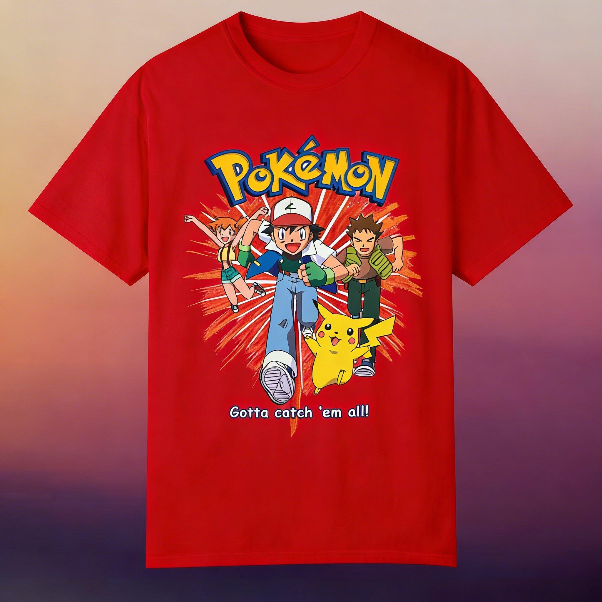

2026 Oversized Pokemon Anime Graphic T Shirt Man Women Casual Cotton Short Sleeve Tee Streetwear Y2k Clothing Summer Top Unisex M