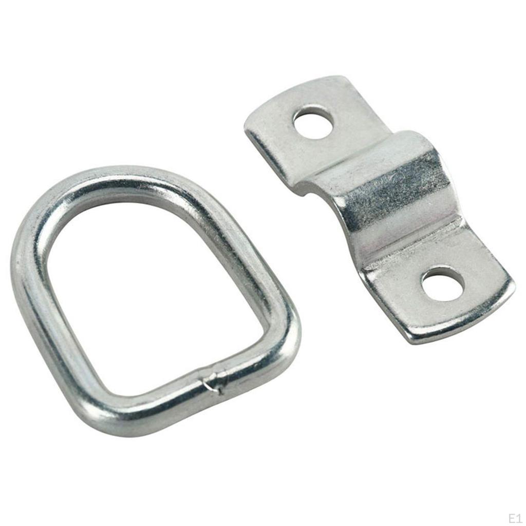 D Ring Cargo Lashing Car Fastener Clip for Vans Trailers RV Campers
