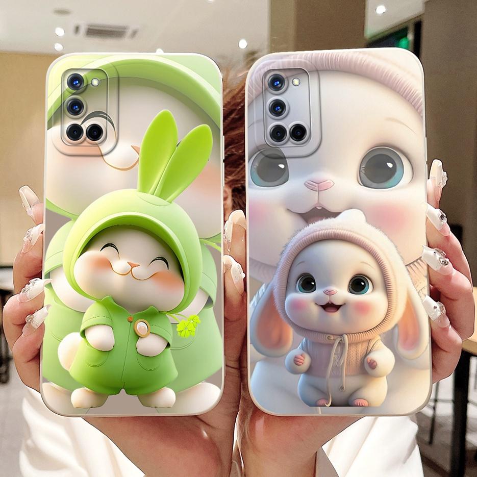 For Oppo A52 A72 A92 Case Stylish Flowers Cute Painted Cover Soft TPU Matte Phone Case For Oppo A92 A 52 72 OppoA52 OppoA72 Bags