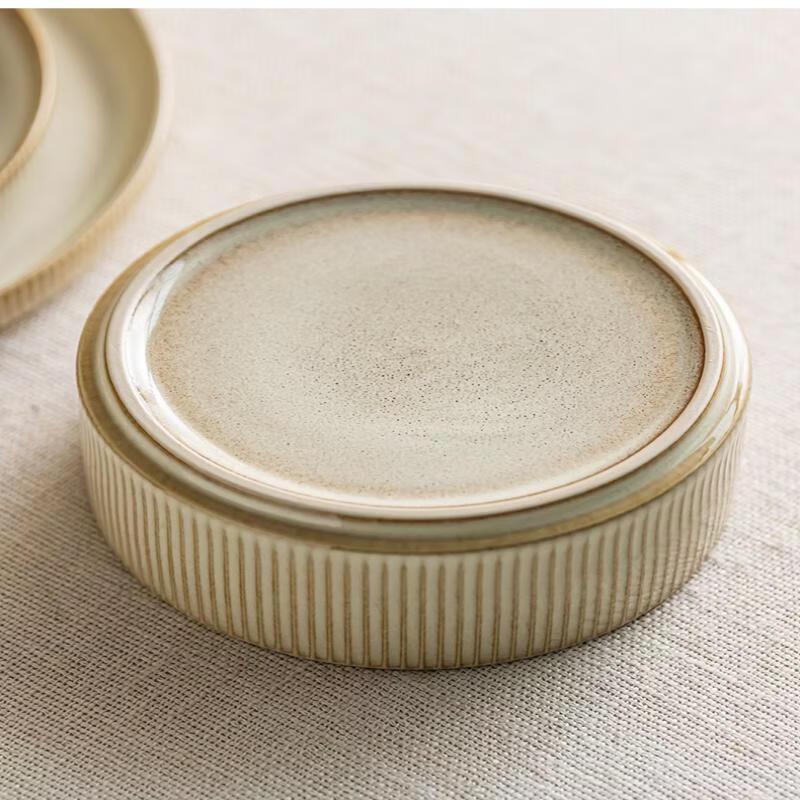 ZISIZ Akikawa Retro Ceramic Plate Set