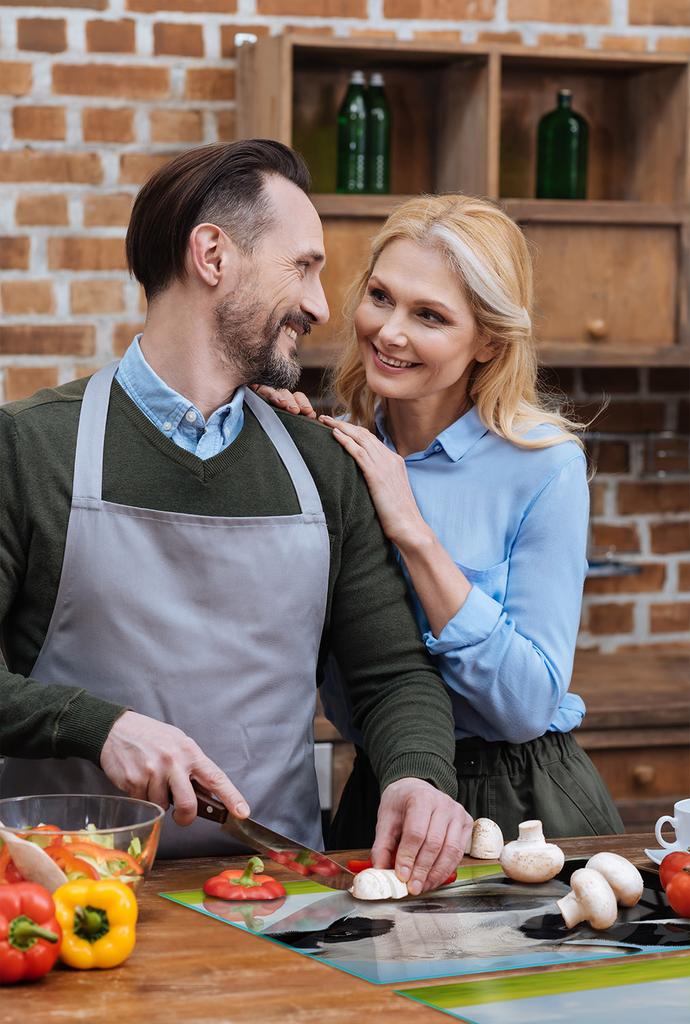 SZKLANA PŁYTA OCHRONNA NA KUCHENKĘ 85x52 KROWA