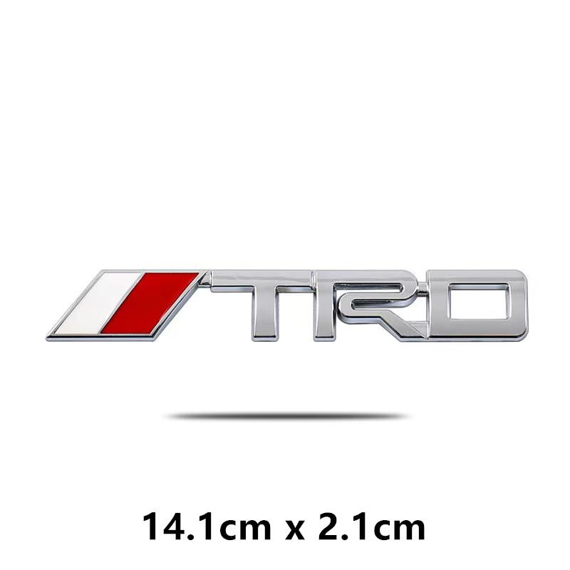 Emblema autocolante 3D Matel pentru autovehicule TRD Sports Corolla Yaris Rav4 Avensis Auris Camry Caroseria spate portbagaj Coada Decal Styling