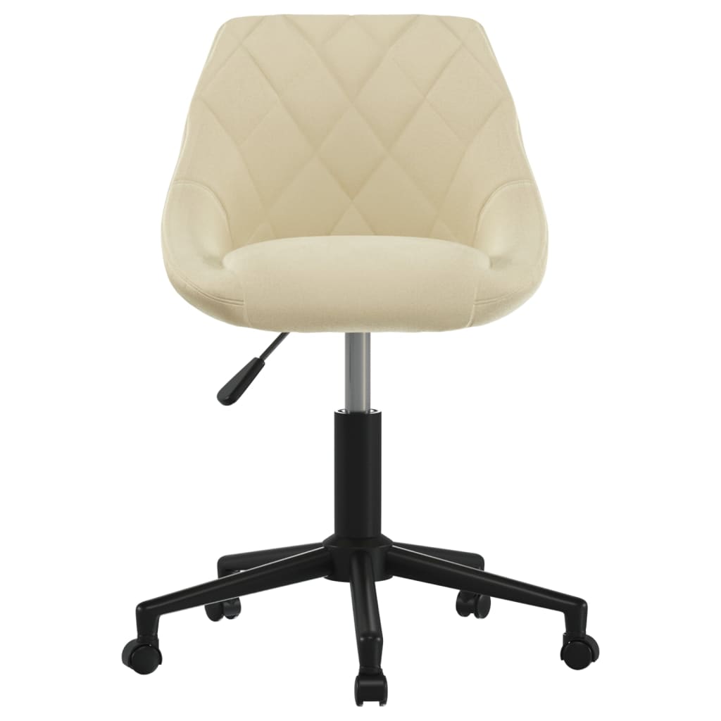 Dining Room Chair Swivel Cream Velvet