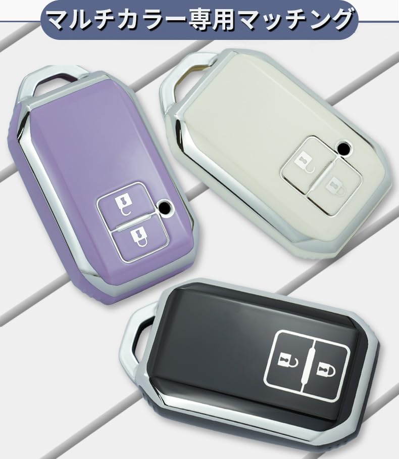 SANRILY SUZUKI Wagon R Stingray Hustler Jimny Sierra Crosby Ignis Spacia Smart Key Case