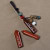 Rosewood Fortune Keyring Phone Charm: Creative Good Luck Purple Pendant for Men & Women.