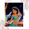 Disney Jasmine Princess Diamond Paint Painting Art Kit Handmade DIY5D Home Decor Gift