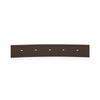 Daks Brown Leather Slim Buckle Belt Dbbe9f742