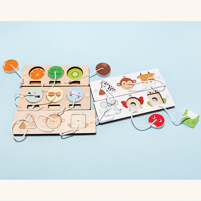 Montessori Cognitive Busy Board - Educational Toys for Toddlers