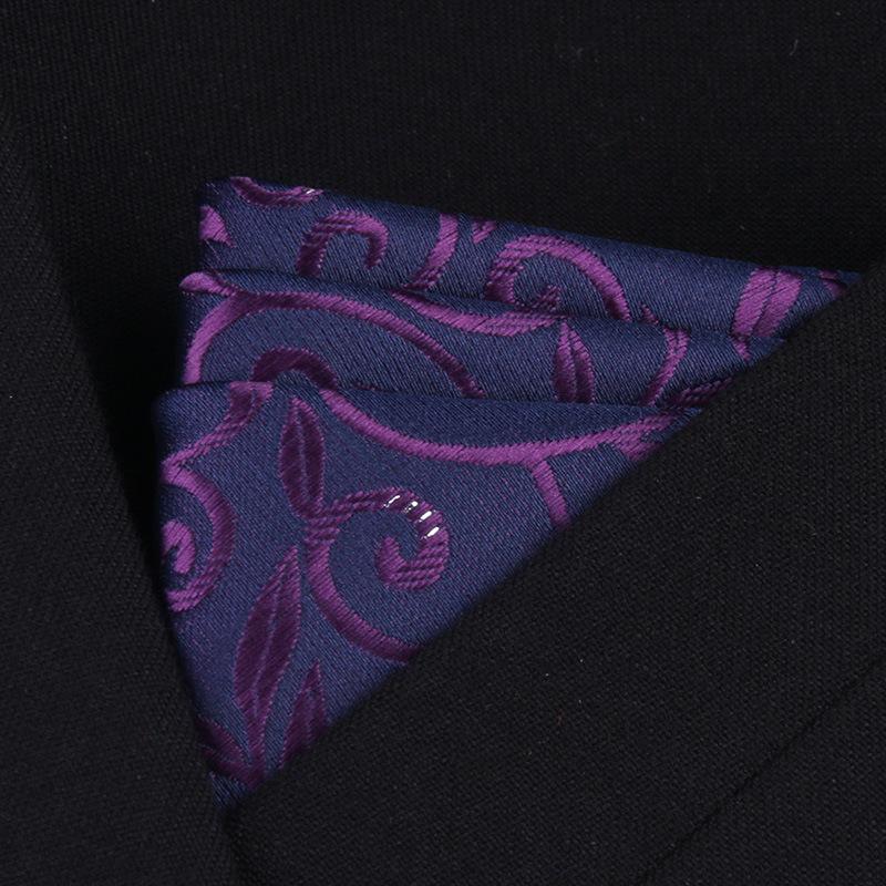 Herren Anzugtaschentuch Quadratisches Tuch Herrenhemd Taschentuch Schal Kleid Anzug Brusttuch Seidentuch Brusttuch Klein Weiß