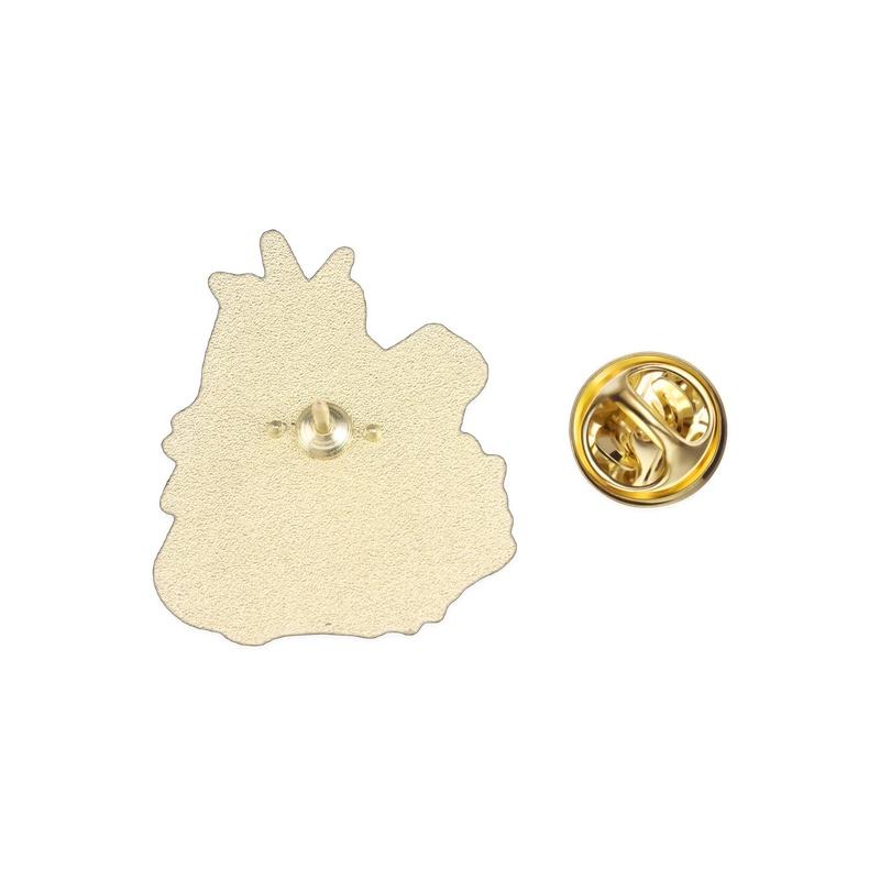 Xiaomi Cosplay Card Reasoning Game & Black Cat Enamel Pin Punk Demon Witch Cat Knight Shield Black Cat Brooch Lapel Bag Badges Jewelry