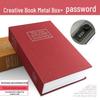 Cross-Border E-commerce Book Safe with Password Lock - Creative Storage Box & Metal Piggy Bank
