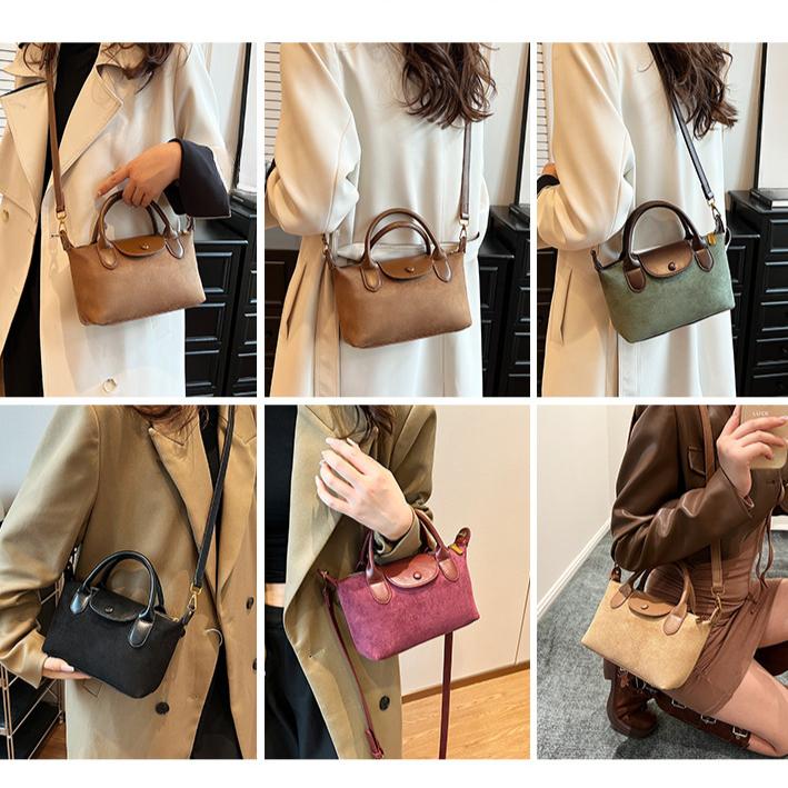 Small Fashion Bag for Women Crossbody Bag New Dumpling Bag Retro Brand Design Shoulder Messenger Bag Trendy Fashion Handbag