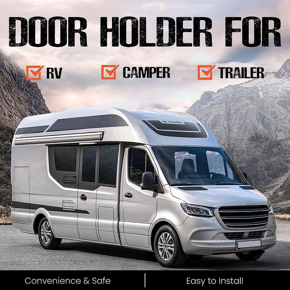 1Set With Screws Drape Rod Bracket Mounting Heavy Duty Drape Rod Support Plastic Closet Pole End Support for RV Camper Trailer