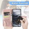 For Xiaomi Redmi Note 14 5G Case PU Leather Wallet Phone Cover Butterfly Pattern