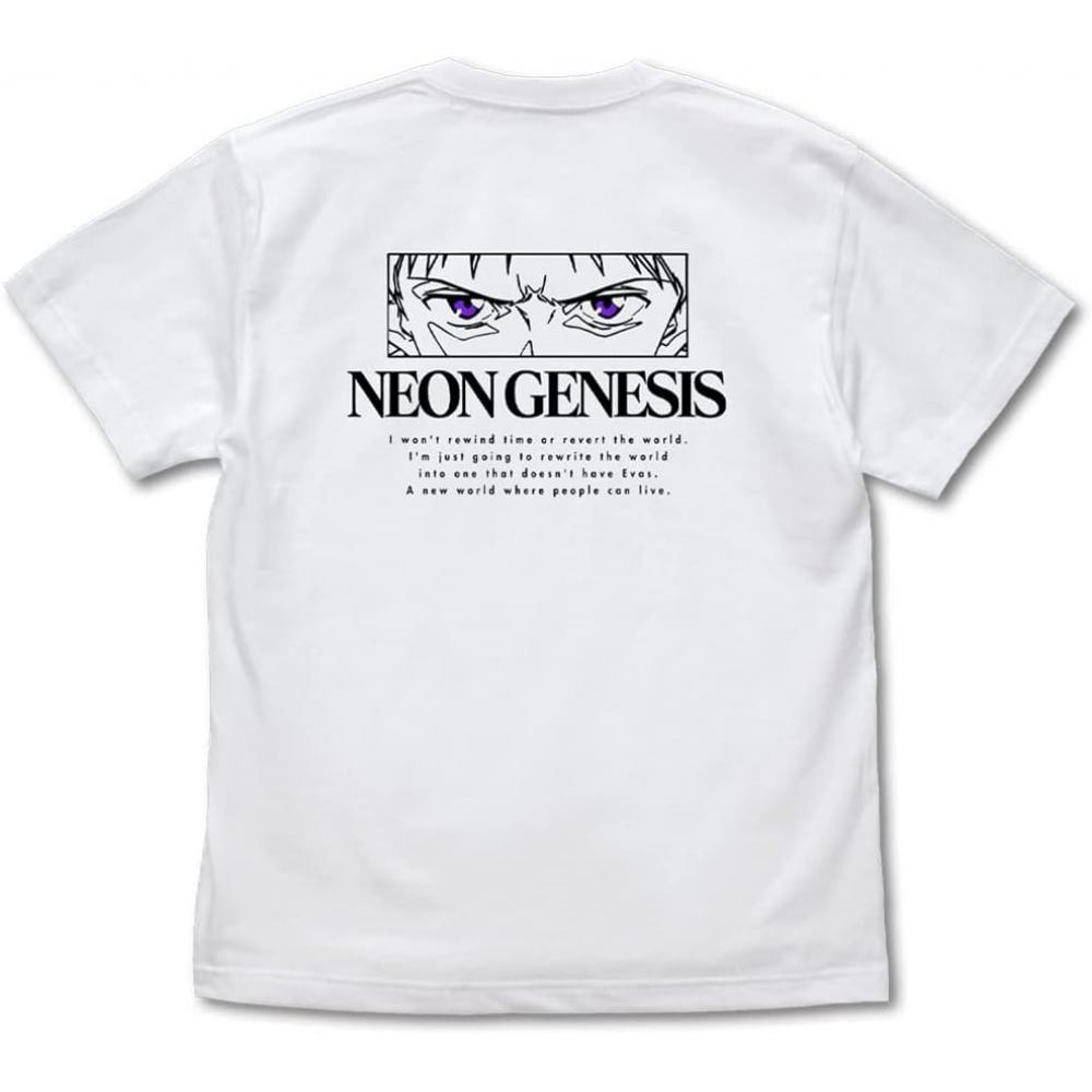 Cospa Cosp [official] Cospa Evangelion  Goodbye  All Evangelions.  T shirT whiTe Xl Xl whiTe