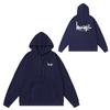 Mens Oversized Hooded Sweatshirt With Letter Print Heavyweight Cotton Winter Streetwear Style