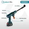 Yofidra 200Bar Brushless High Pressure Washer Water Gun Car + Bucket Wash Garden Cleaner Spray Gun For Makita 21V Battery Pin