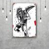 Randy Rhoads Retro Vintage Tin Sign Poster Decorative Plaque Metal Plate Wall Decor