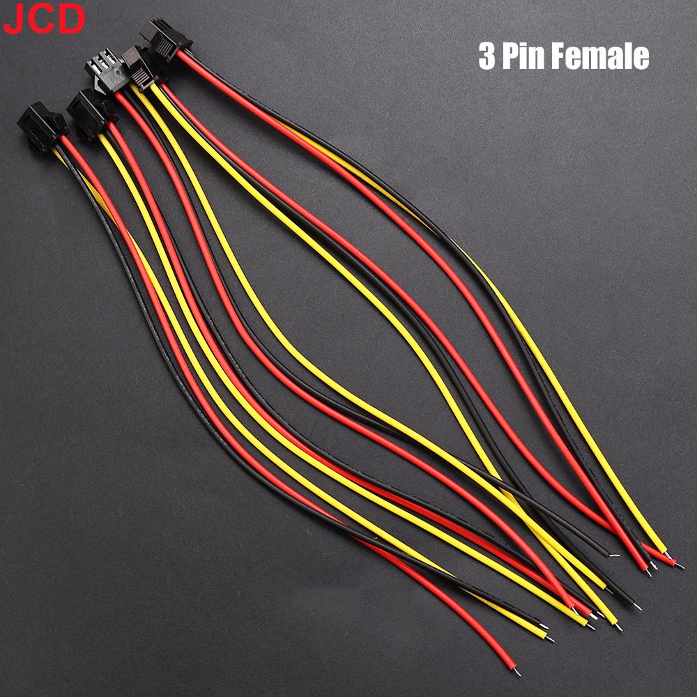 2 3 4 5 6-Pin LED-Streifen JST SM Stecker Buchse oder Stecker Adapterstecker JST Stecker Klemme mit 15CM 22AWG Draht für Lichtleiste