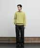 BLANKROOM Cable Knit_Yellow Green