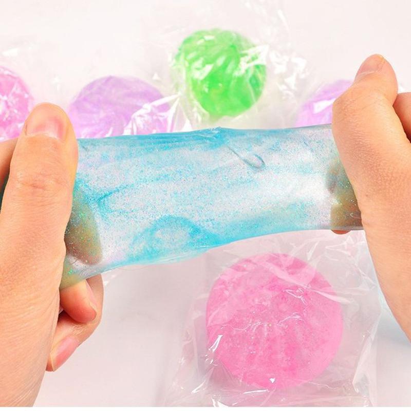 18PCS Steamed Bun Squishy Toys Decompression Slow Rebound Dumpling Stress Ball Fidget Toys for Kids Adult Party Gifts