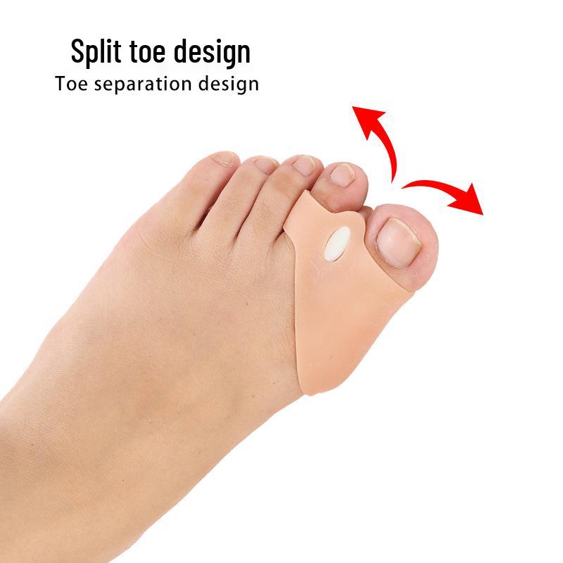 Adjustable Silicone Toe Separator & Protector for Overlapping Toes