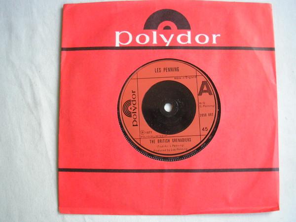 7inch Record LESLIE PENNING - The British Grenadiers 2058892 Polydor 1977 UK Pop Used