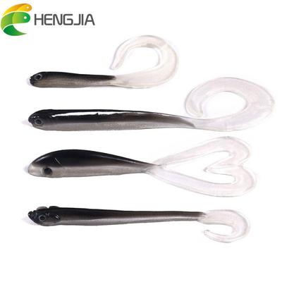 HENGJIA Fishing Soft Lures Set Shad Fishing Worm Swimbaits Silicone Soft Lure for Carp Fishing