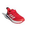 Adidas Fortarun Comfortable Round Toe Breathable Low top Kids' Running Shoes Red Children Aged 3 7 Years Old FY1344