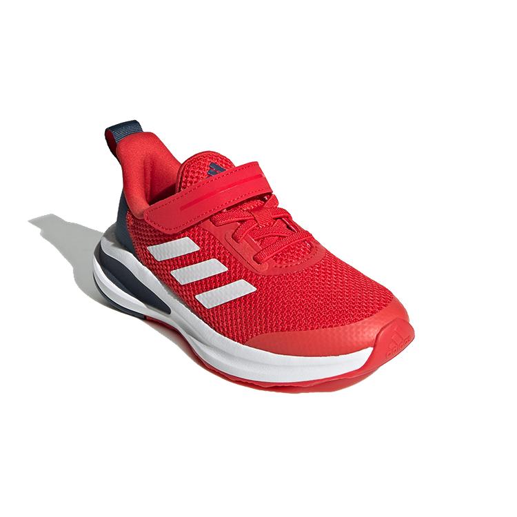 Adidas Fortarun Comfortable Round Toe Breathable Low top Kids' Running Shoes Red Children Aged 3 7 Years Old FY1344
