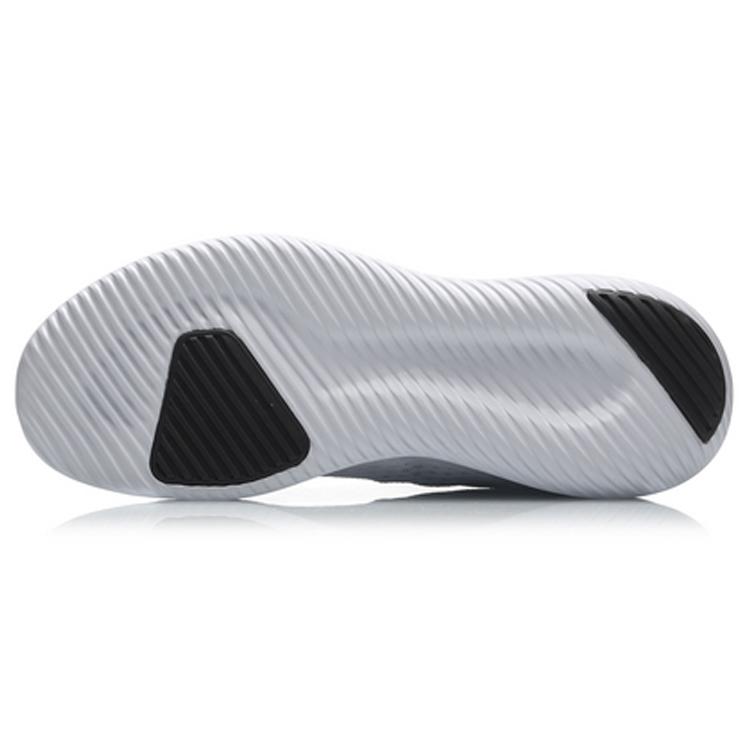 Li Ning Running Collection Cushioning Breathable Low top Running Shoes Men's Standard White ARHQ111-1