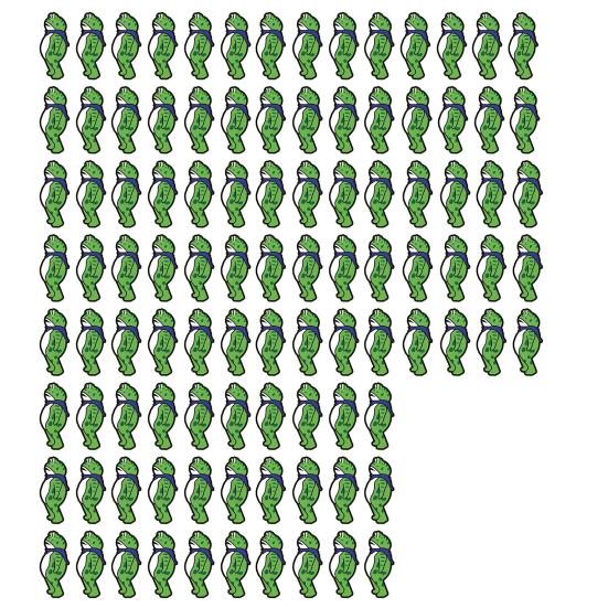 Portland Frog Protester Sticker Set Waterproof Vinyl Bumper Stickers Portland Rage Resistance Humor Frogs