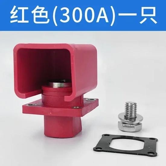 500A Square Copper Lithium Battery Energy Storage Terminal Connector 120/200/300A Wall Penetrating Screw Type Terminals Block