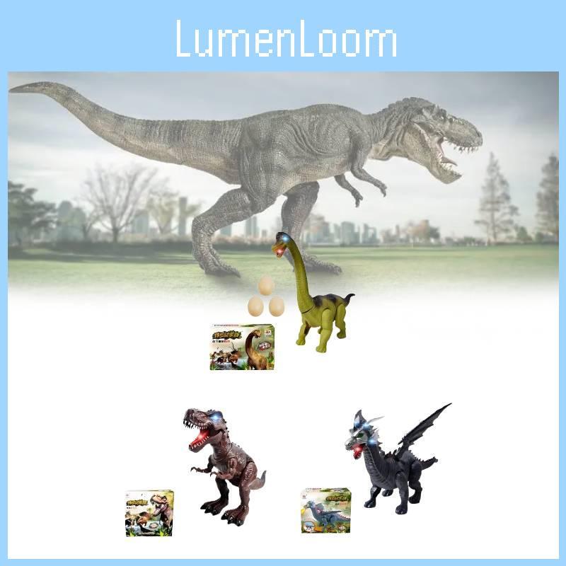 Dinosaur Simulation Toy With Lighted Features And Sensory Development For Children