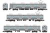 Tomytec Railway Collection Tetsuro Izukyu 8000 Series Formation No Wrapping Car 3 Car Set F Diorama Supplies 335191 TA-7