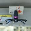 Auto Fastener Cip Car Eyeglasses Clip Ticket Card Clamp ABS Car Cases Black Car Sun Visor Sunglasses