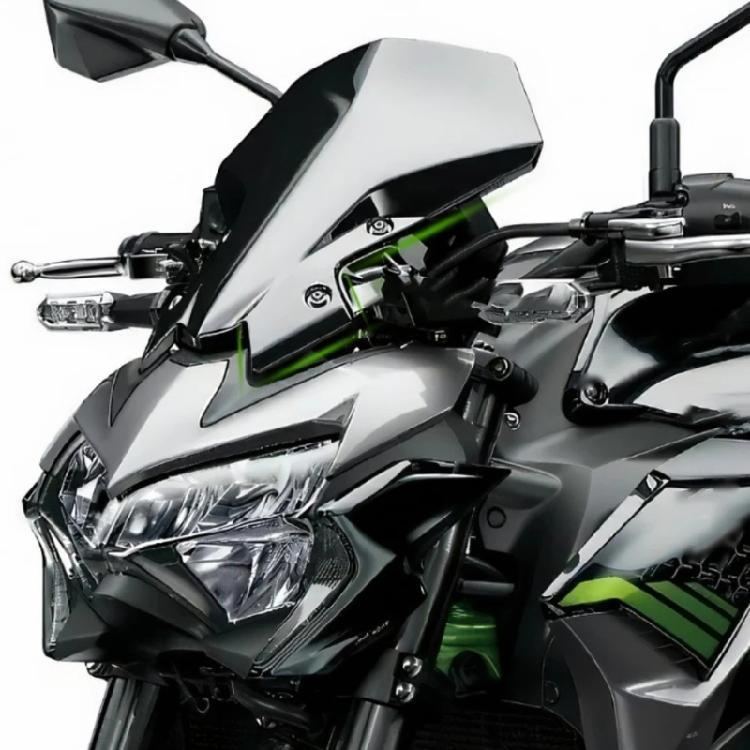 Impact Resistant Motorcycle Windshield Plastic Motorcycle Windscreen Offer Enhanced Protection & Style for Motorbike