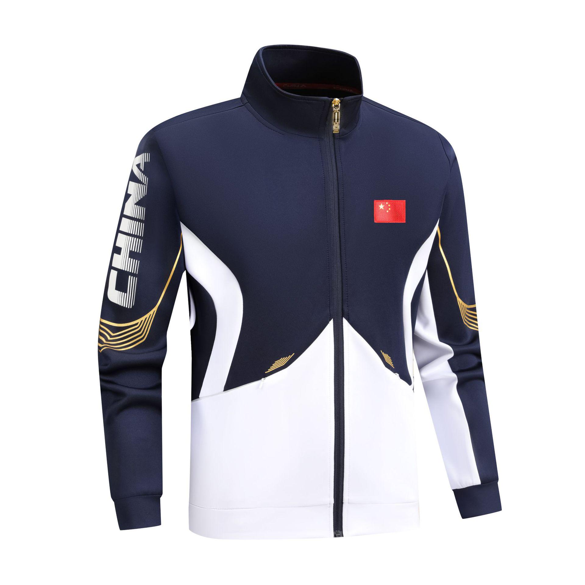 Unisex Team Sports Uniform Set: Training, Competition, Award Ceremony & Printable Spring/Autumn Jacket 140