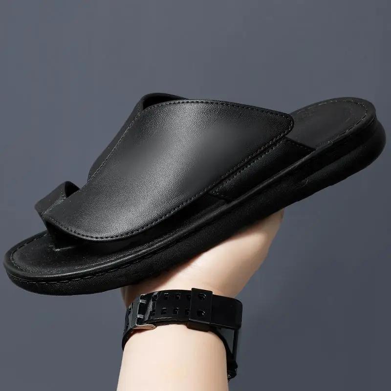 Fashion Beach Soft Male Slipper Men's Shoe Pvc Slides Platform Sabot High Quality Fashion Summer Sale Comfortable Casual 2025 Style Fun