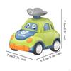 Friction Car for Kids, Cartoon Vehicle Early Learning And Play