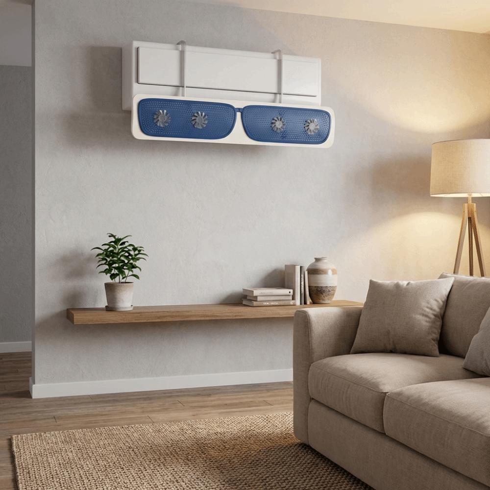 Anti Direct Blowing Air Conditioner Outlet Baffle Silent Wind Direction Baffle  Babies
