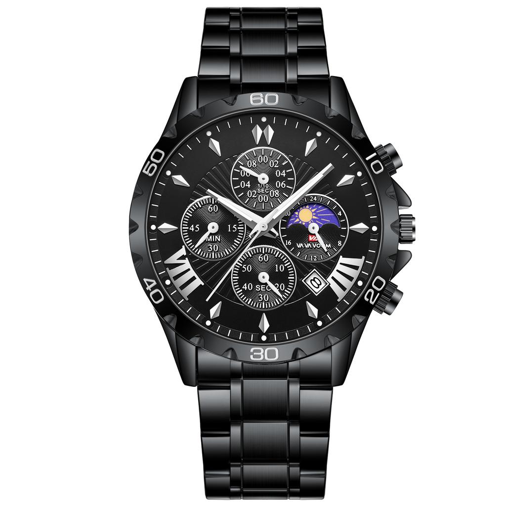Men's Watch Waterproof Design with Calendar Business Trendy Men's Watch