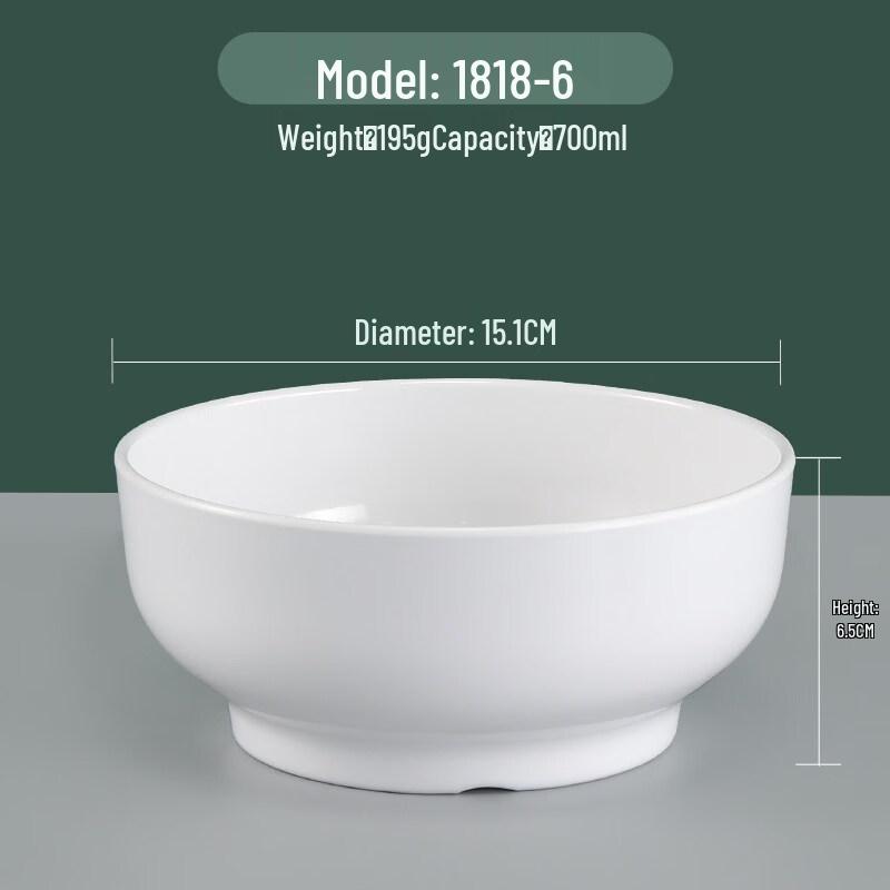 Melamine Ramen Bowl Set (5-Pack)