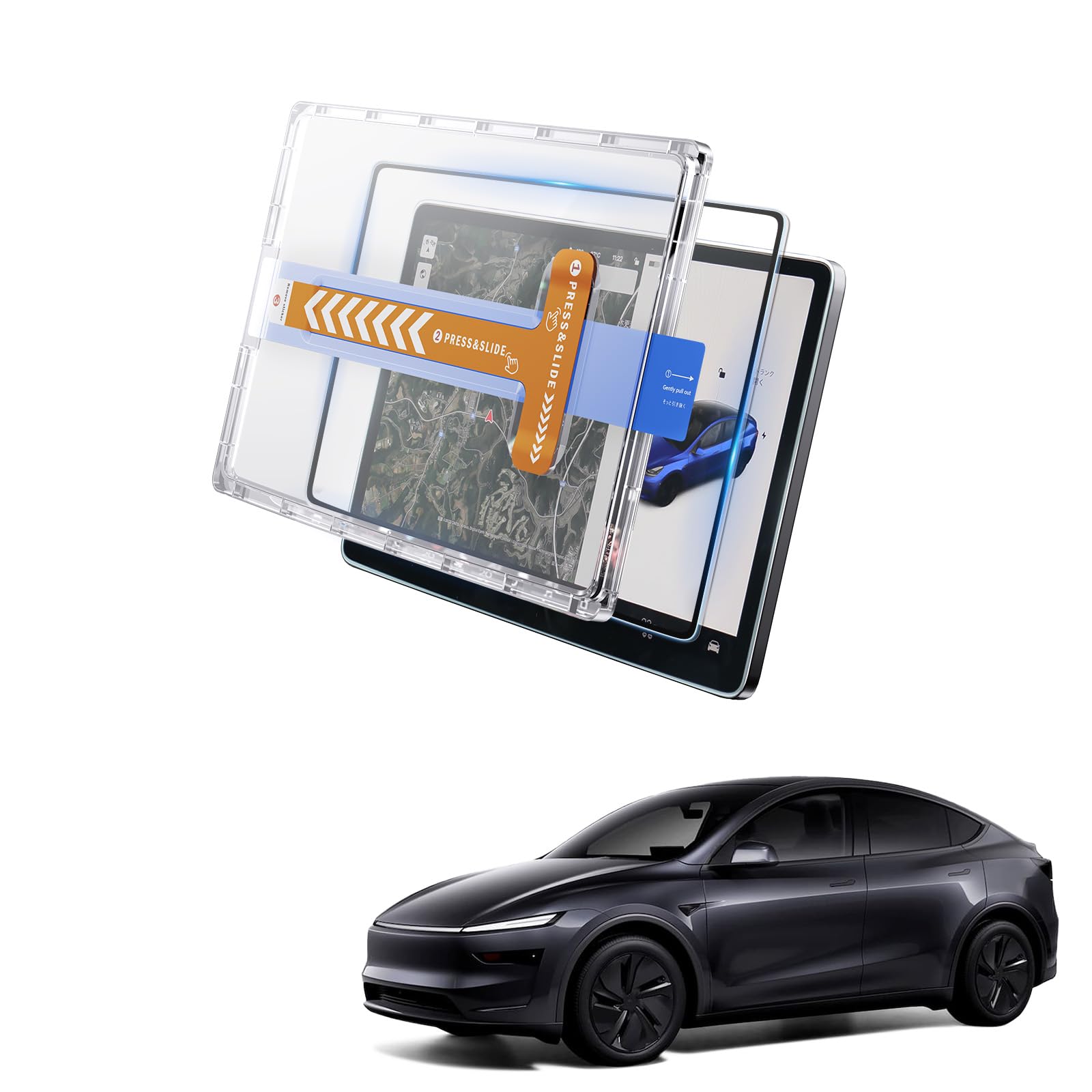 

LFOTPP for Tesla Model 3 Model Y 15.4 inch Navigation Ultra Anti-Reflective Glass Film Tesla Model 3 Model Y