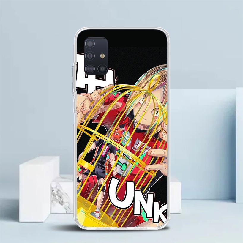 Haikyuu Oya Volleyball Anime Phone Case For Samsung Galaxy A52 A32 A22 A12 A51 A50S A30S A10S Note 20 Ultra 10 S10 Plus A31 A20