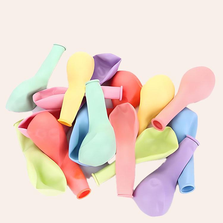 10-12 Inch Thickened Macaron Latex Balloons for Weddings and Birthdays