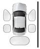 5pcs/set Sidewind Sunshade for Fiat 500 500C 2012 500X 500L Abarth 695 Car Window