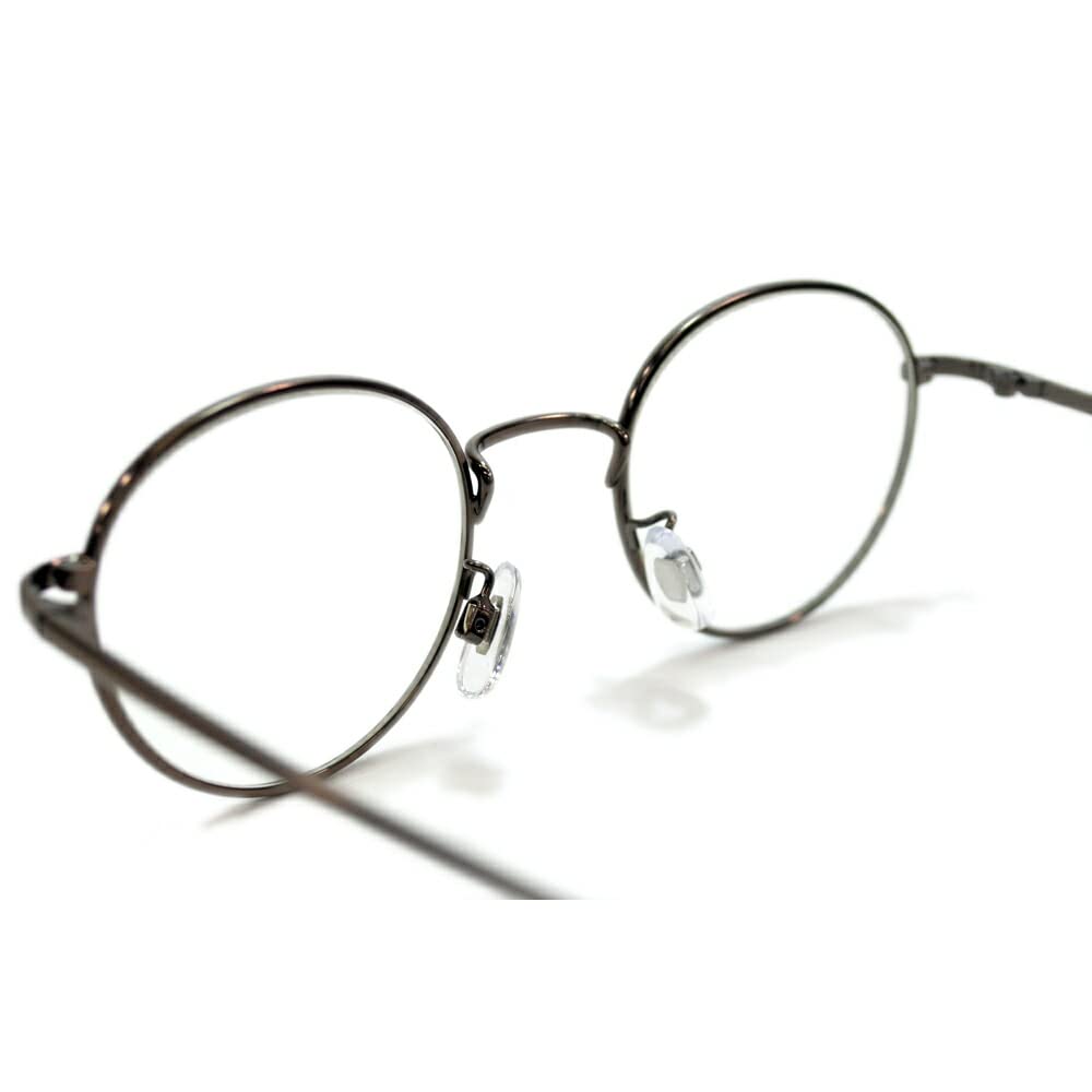 [MERRY PLEASURE] Sunglasses, Fashion Glasses, Men's & Women's, Boston Style, Round, Thin Frame, Small, Mini Lenses, Silver, Gold, Brown, Clear